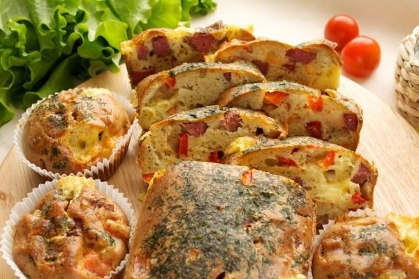 Кекс с колбасой, сыром и сладким перцем с фото | Рецепт кекса с колбасой | Соленый кекс на Webspoon.ru Кекс с колбасой, сыром и сладким перцем с фото | Рецепт кекса с колбасой | Соленый кекс на Webspoon.ru
