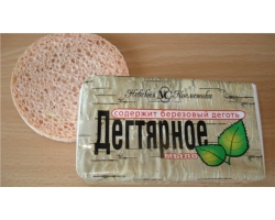Дегтярное мыло от прыщей