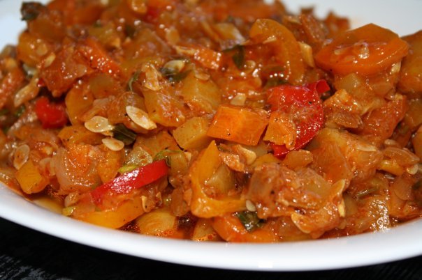 Как сделать рагу из кабачка и картофеля Как сделать рагу из кабачка и картофеля