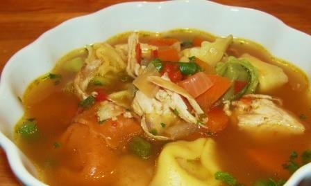 рецепт приготовления вкусного куриного супа