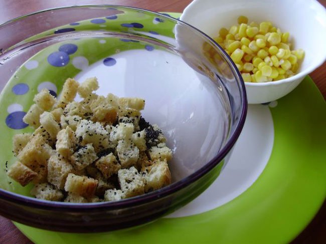 как приготовить рецепты салат с кириешками и
