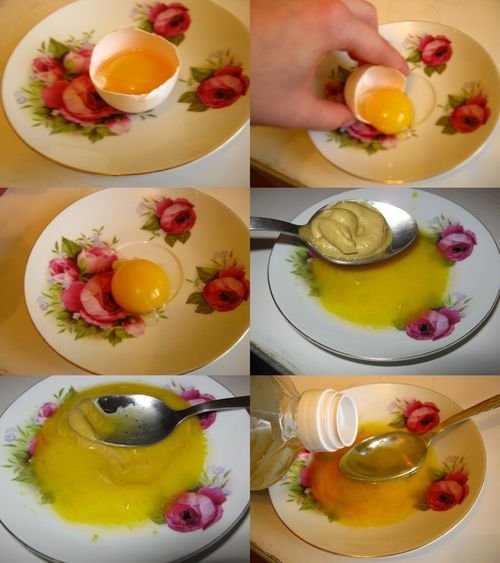 Маска для волос из масел Маска для волос из масел