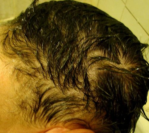 Die Maske für das Haar das Eigelb mit dem Honig als ist nützlich
