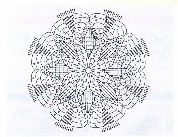 берет крючком. схемы