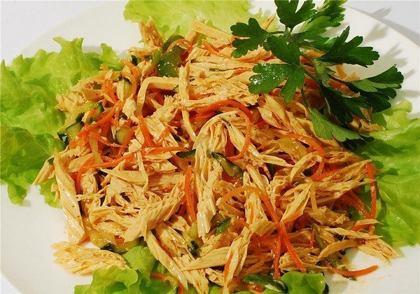 маринованная спаржа рецепт салата
