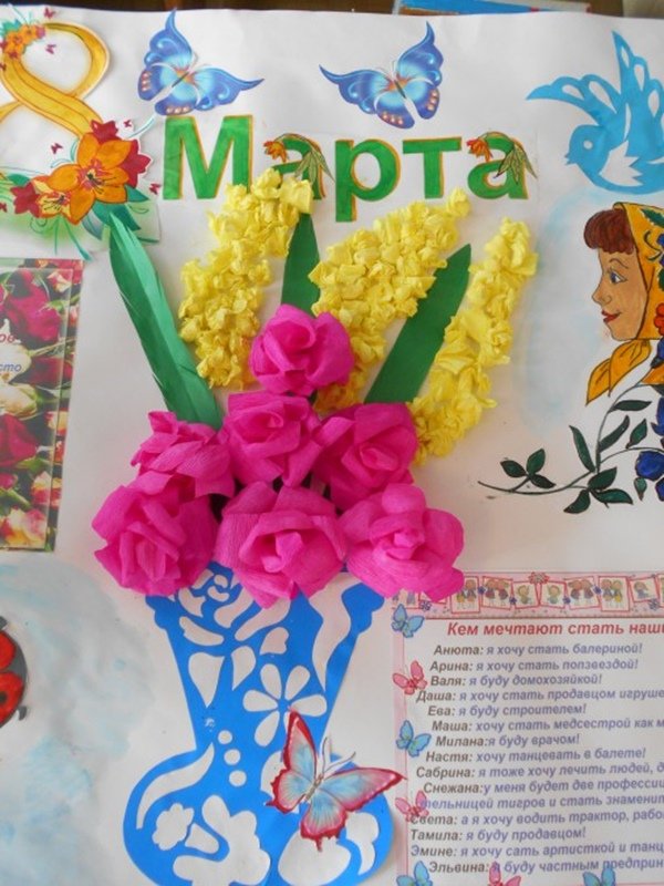 8 марта в школе сценка