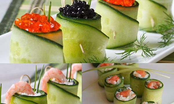 Новогодние закуски 2015 с фото рецепты