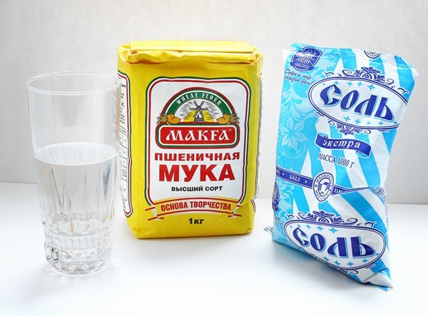 Рецепты соленого теста для лепки