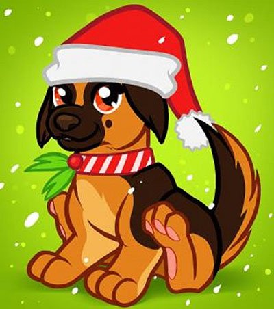 Как нарисовать собаку на Новый год 2018? - Новый Год Как нарисовать собаку на Новый год 2018? - Новый Год