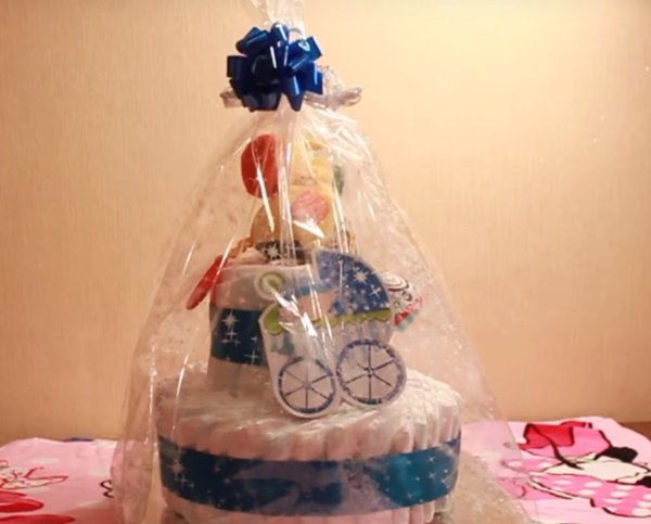 Игрушки из памперсов пошагово Игрушки из памперсов пошагово
