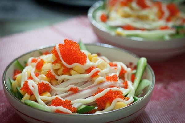 Крабовый салат с огурцами, пошаговый рецепт с фото в 2019 году Крабовый салат с огурцами, пошаговый рецепт с фото в 2019 году