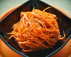Рецепты салатов с морковью по-корейски