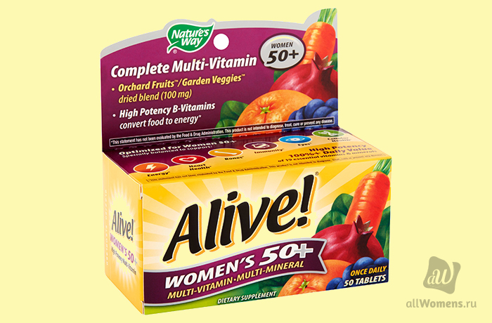 Nature's Way Alive! Once Daily Women's 50+